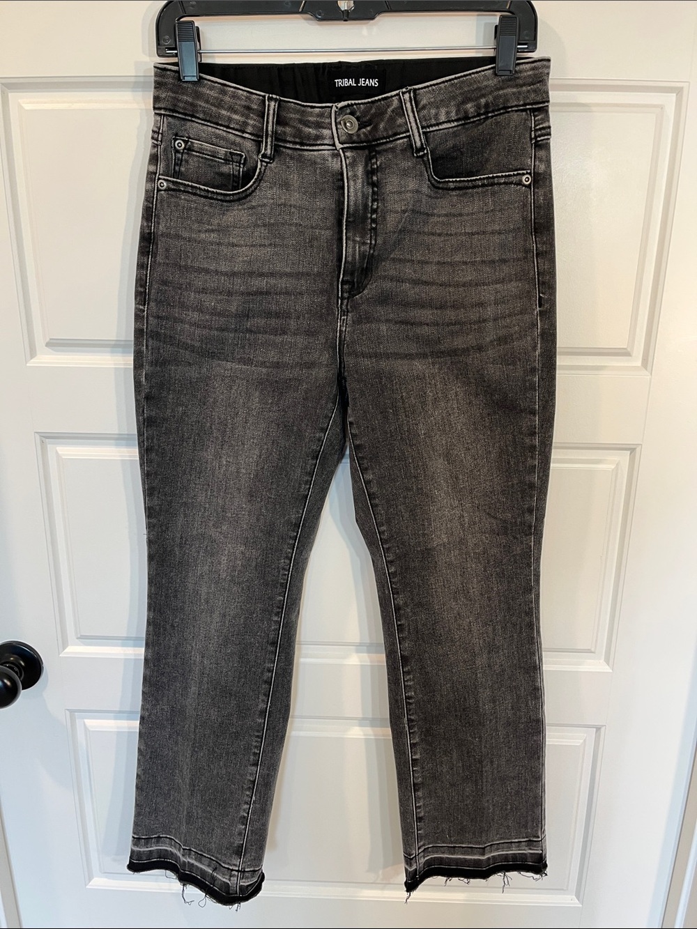 Tribal Jeans frayed bottom 6
